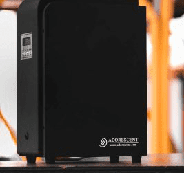 Scent diffuser machine releasing essential